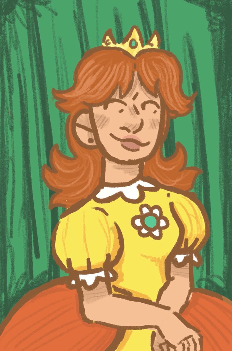 Muffinsforduck's tweet photo. Wow guys dont you just love princess daisy. Me to.. she just so cool and awesome #PrincessDaisy #bestprincess #yay https://t.co/p7hkU4u54N