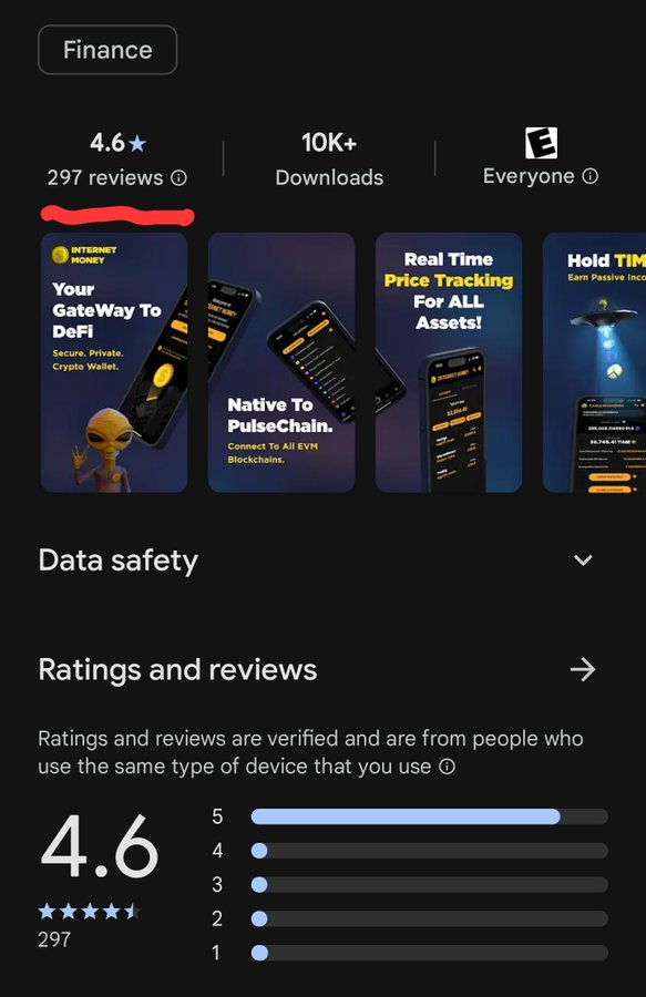 yourfriendSOMMI's tweet image. ❤️💛💚💙

😇 Make sure to give a good review for PulseChain Internet Money wallet.

They are working hard and making upgrades consistently.

(@InternetMoneyio) 

(@BrotherKDG)