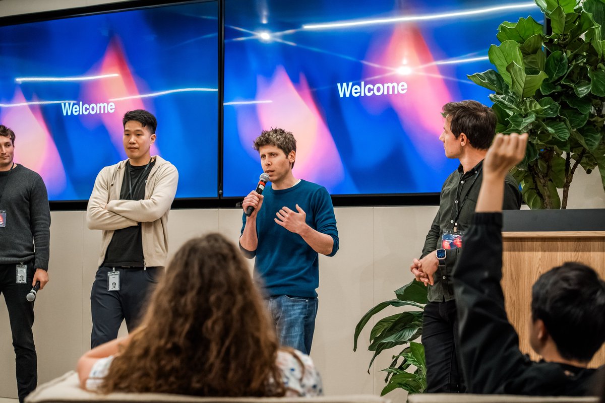 OpenAIDevs's tweet photo. Thanks to everyone who joined our first Developer Listening Session in SF!

It was inspiring to see the community come together to help shape our approach to the next open model. Your feedback is invaluable—more to come soon! https://t.co/LvMVmOPBcV