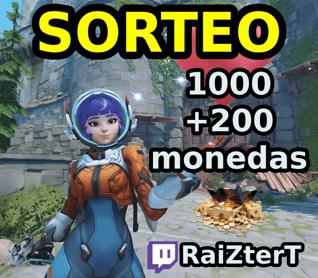 Raiztert's tweet photo. 🚨¡¡¡SORTEO DE MONEDAS!!!🚨

¡Gana hasta 1200 monedas para #Overwatch2. El 1ro de 1000 monedas y el 2do de 200 monedas!

Requisitos:
⚡️Follow en X @Raiztert 
⚡️Like❤️ y Retweet♻️
⚡️Follow en Twitch https://t.co/tq8aFpgeqW
⚡️Canjear recompensa de "Sorteo Ticket"

Fecha 19/04/25 https://t.co/kmCmb2VN7E