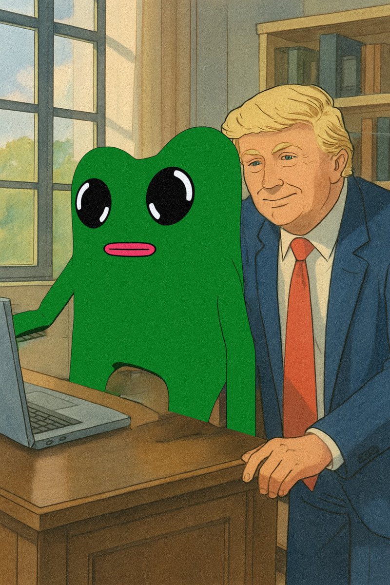teh_pwnor's tweet image. 0% tariffs on $FWOG trades
snapshot preview from the new FWOG video Iโve been animating this past week ๐ธ๐ฝ๏ธ
every like and follow reduces global FWOG inflation and speeds up the video release
@realDonaldTrump @EricTrump @SOLBigBrain