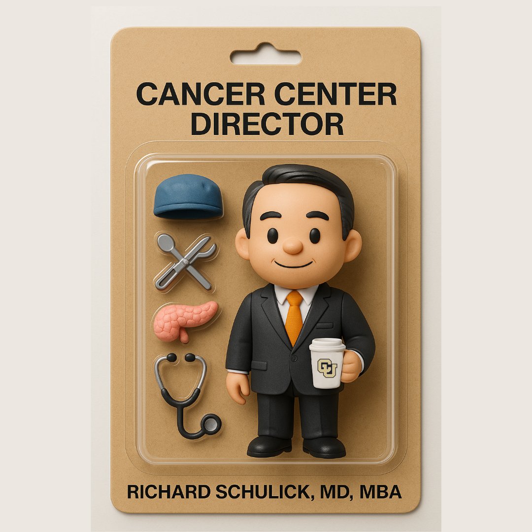 CU Cancer Center (@cucancercenter) on Twitter photo AI meets MD: CU Cancer Center Director (<a href="/RichSchulickMD/">Richard Schulick, MD</a>), MD, MBA, is now an action figure 🔬🦸🏽♂️
Scrubs? ✅ Pancreas? ✅ Coffee? Always. Just another day turning science into superhero status.
#AIinHealthcare #ActionFiguresIRL AI meets MD: CU Cancer Center Director (<a href="/RichSchulickMD/">Richard Schulick, MD</a>), MD, MBA, is now an action figure 🔬🦸🏽♂️
Scrubs? ✅ Pancreas? ✅ Coffee? Always. Just another day turning science into superhero status.
#AIinHealthcare #ActionFiguresIRL