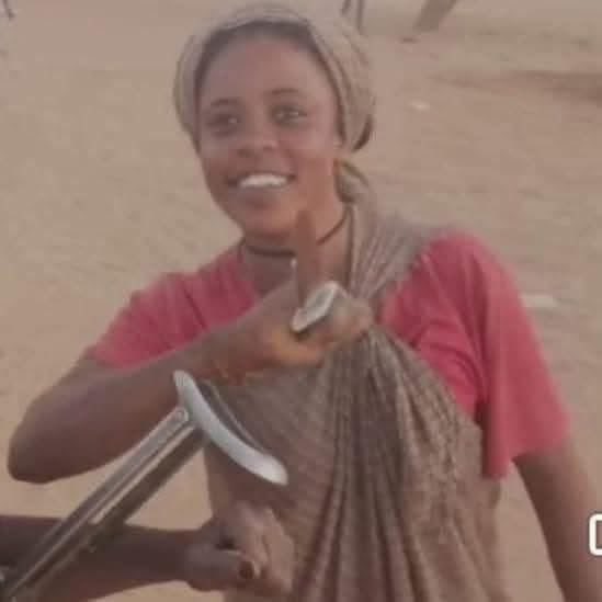 Heroine from Zamzam IDP camp

Hanadi the icon of resilient and courageous women of Zamzam who during the attacks of February 2025 said (O janjaweed I’m your men today and I will not run away from you) martyred today fighting against Janjaweed invaders in Zamzam.