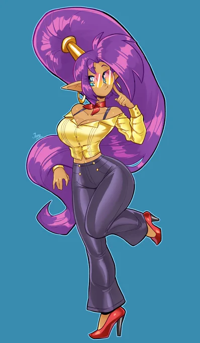 Secretary Shantae cuz we're all Shantae pilled in this household 