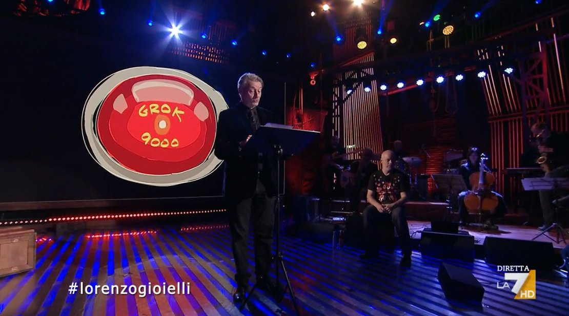 welikeduel's tweet photo. Grok 9000. Lorenzo Gioielli

#propagandalive https://t.co/koSjPFWO8Z