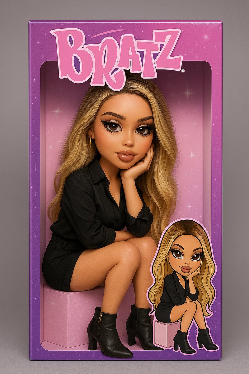 wiz_sol0x's tweet photo. @JanaCryptoQueen @JanaCryptoQueen here is your Bratz doll haha. #bratzify https://t.co/EXasDRJFSk