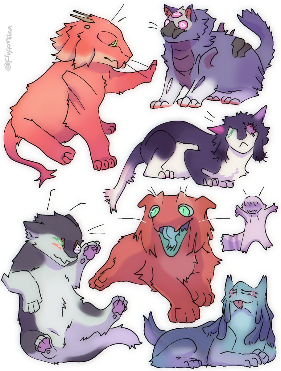 FluffMika's tweet photo. Little Talyxian kittens 
#Talyxian #silly https://t.co/vamTSaGkrR