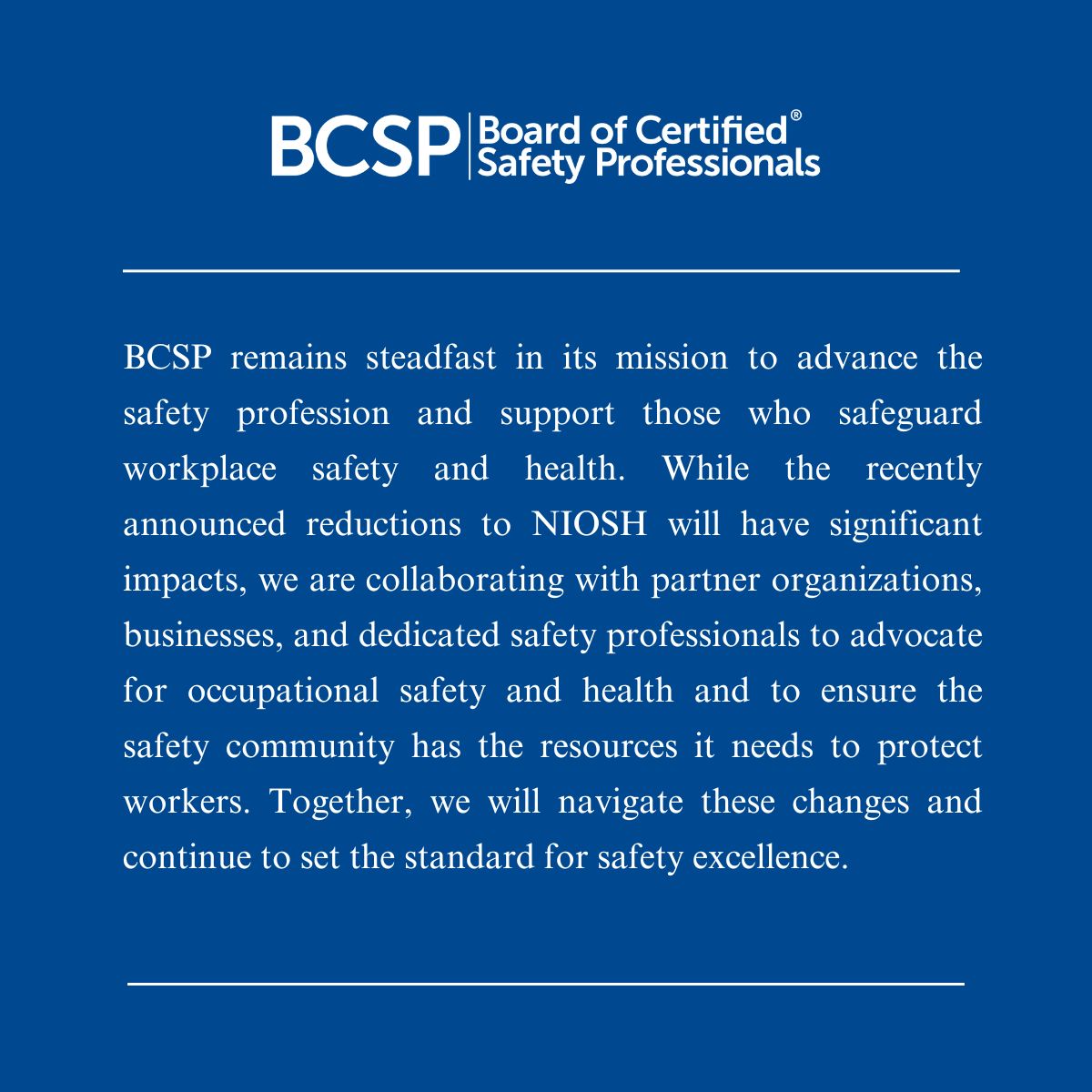 BCSP tweet media