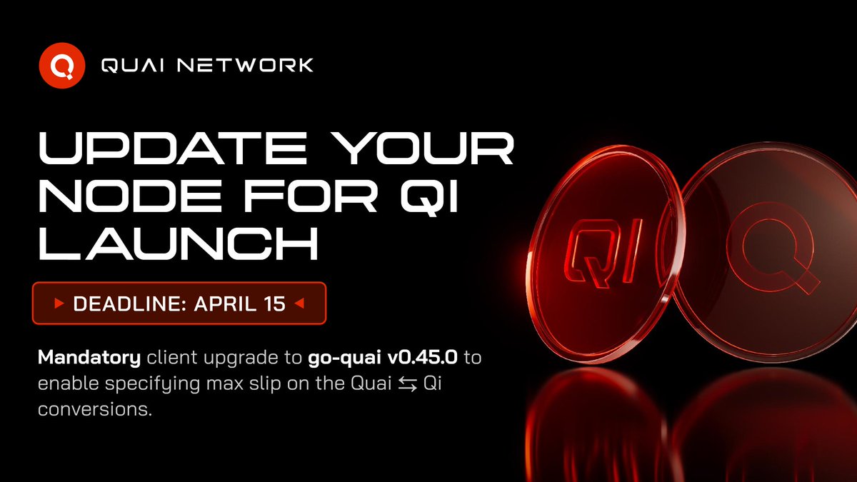 Quai Network ⚡️💵 tweet media