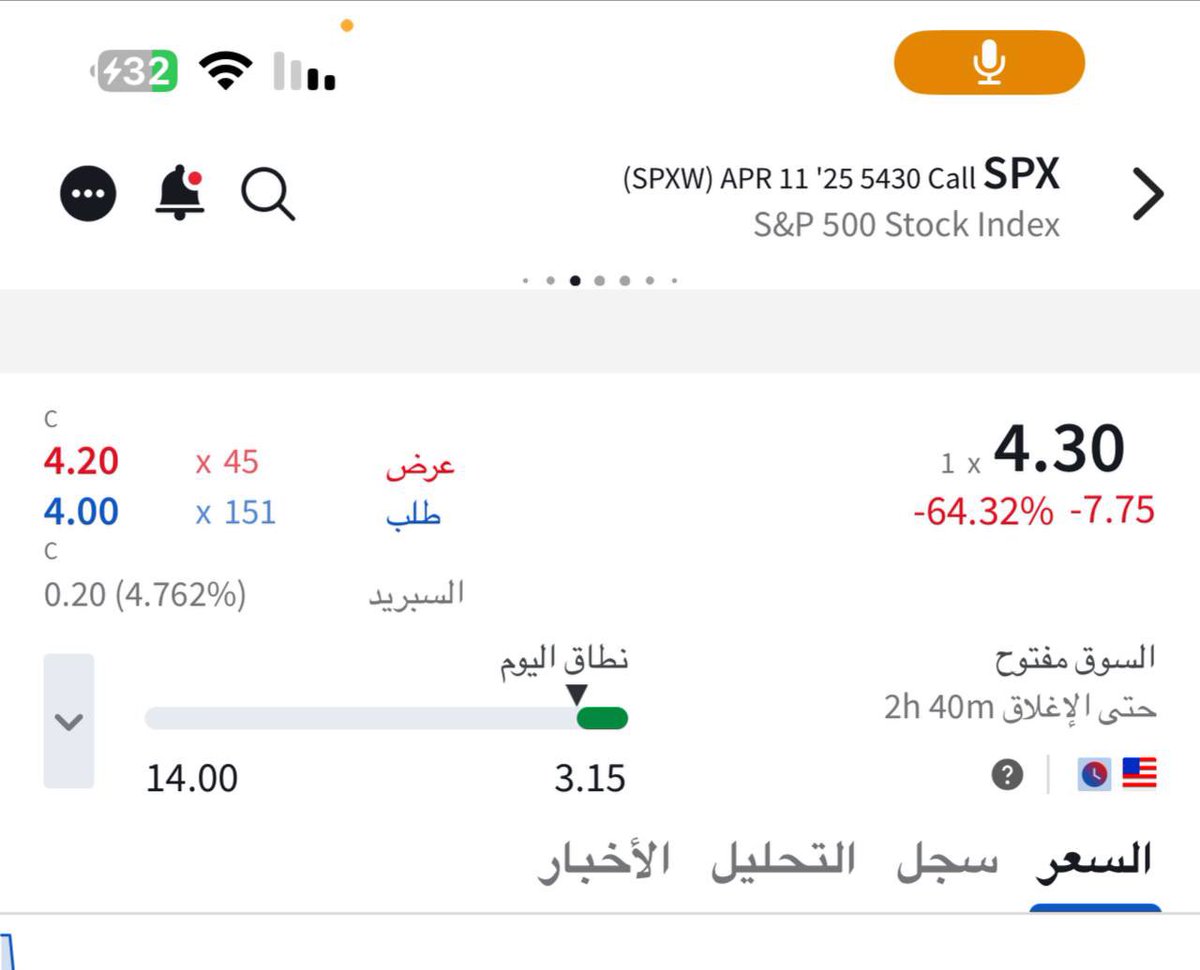 spx_lover's tweet photo. الف مبروك من عقود القناة اليوم  

انتظرونا فرصة قادمة 
تابعونا على التلقرام قناتنا فرص جوهريه
#السوق_الامريكي #سباكس #عقود #عقود_اوبشن #اوبشن #SPX500 #SPY https://t.co/SU0OJvQkWu
