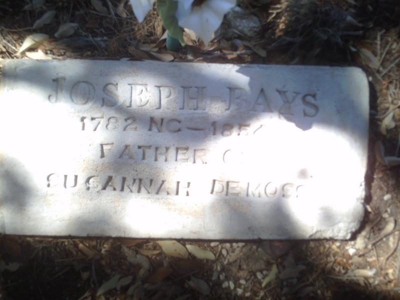 The answer is Joseph Bays! Bays came to TX in 1824. He traveled in &amp; out of the state before being arrested c.1828/1829. As he was being transported to San Antonio for trial, he clubbed his guards &amp; escaped. For more: tinyurl.com/yjwwyua2