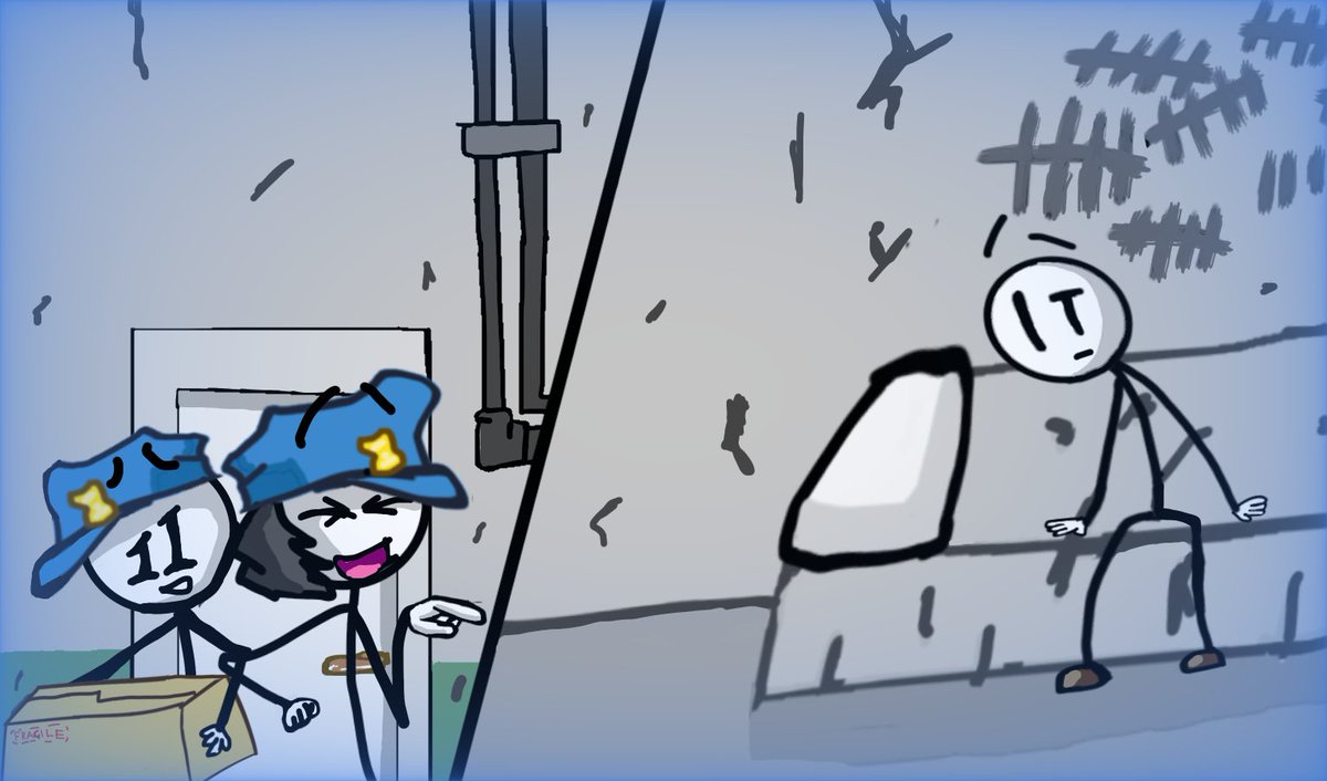 SG64alt's tweet photo. Happy 15th anniversary to Escaping the Prison! 

I don’t have any anniversary art this year so I thought I might just repost some art that I made in previous years.

#HenryStickmin #HenryStickminFanArt #TheHenryStickminCollection #EscapingThePrison https://t.co/1E8a1Aryxy
