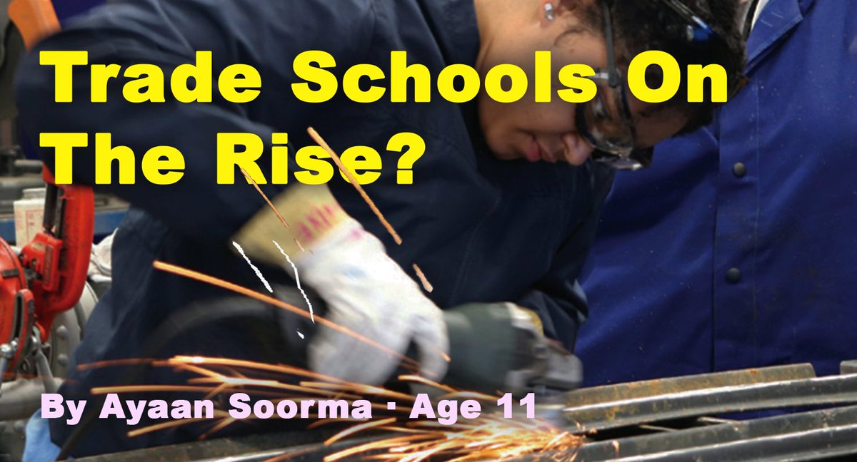More Students Are Going to Trade Schools, and Here’s Why: 

Read the article by kid reporter Ayaan Soorma here indykids.org/more-students-…

IndyKids! A free paper for and by kids!