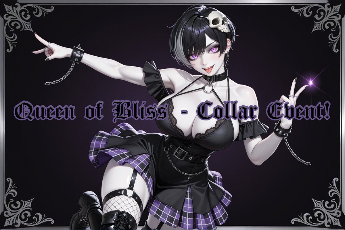 𝕰𝖙𝖍𝖊𝖗𝖊𝖆𝖑 𝕼𝖚𝖊𝖊𝖓 - 𝕮𝖔𝖑𝖑𝖆𝖗 𝕰𝖛𝖊𝖓𝖙! 

" 𝙏𝙝𝙚 𝙌𝙪𝙚𝙚𝙣 𝙤𝙛𝙛𝙚𝙧𝙨 𝙮𝙤𝙪 𝙢𝙖𝙣𝙮 𝙟𝙤𝙮𝙨 𝙖𝙣𝙙 𝙥𝙡𝙚𝙖𝙨𝙪𝙧𝙚𝙨, 𝙬𝙤𝙣'𝙩 𝙮𝙤𝙪 𝙟𝙤𝙞𝙣 𝙝𝙚𝙧~? "

𝕯𝖔𝖒𝖎𝖓𝖆𝖓𝖙 - 𝕱𝖚𝖙𝖆 - 𝕮𝖔𝖑𝖑𝖆𝖗 𝖔𝖋 𝕾𝖚𝖇𝖏𝖊𝖈𝖆𝖙𝖎𝖔𝖓