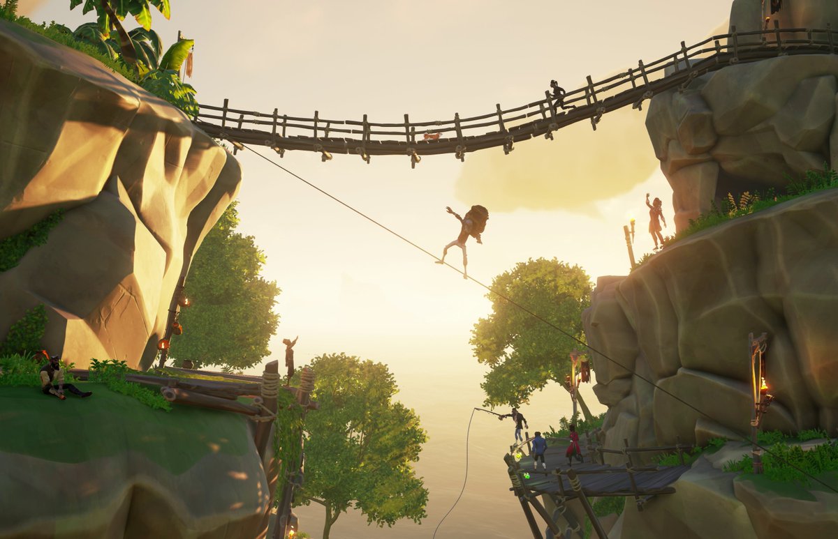 Theme: Heart-stopping Horizons

"An outpost is always elevated by a beautiful horizon."
#SoTShot #SeaOfThieves <a href="/SeaOfThieves/">Sea of Thieves</a>