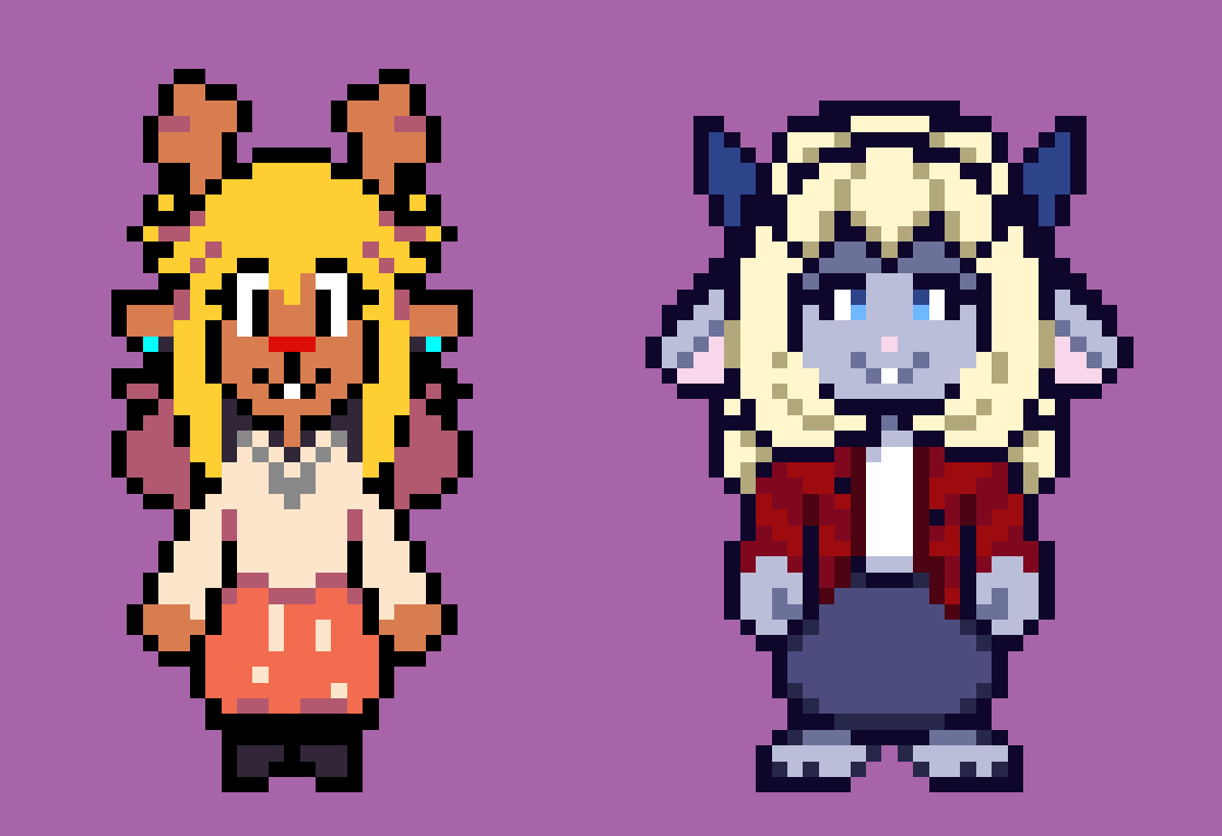 SoulSyvi's tweet photo. I liked the way they drew Noelle, it reminded me of my own Deltarune OC, Harlow. #noelle #DELTARUNE https://t.co/nh2ngsidwr