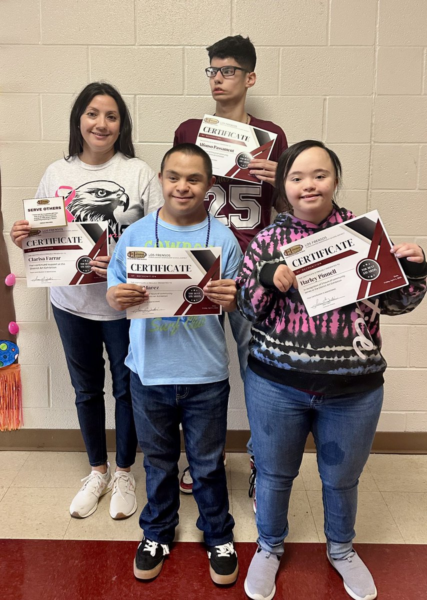 tudon26's tweet image. We are extremely grateful to Ms. Farrar and her amazing @losfresnoshigh students for providing delicious iced coffee during the @LosFresnosCISD Art Exhibition!🤩🫶🏼 Thank you, Ms. Farrar as you reflect our district leadership definition of Serving Others!👏🏼👏🏼😊@jbeth81 @JenE9723