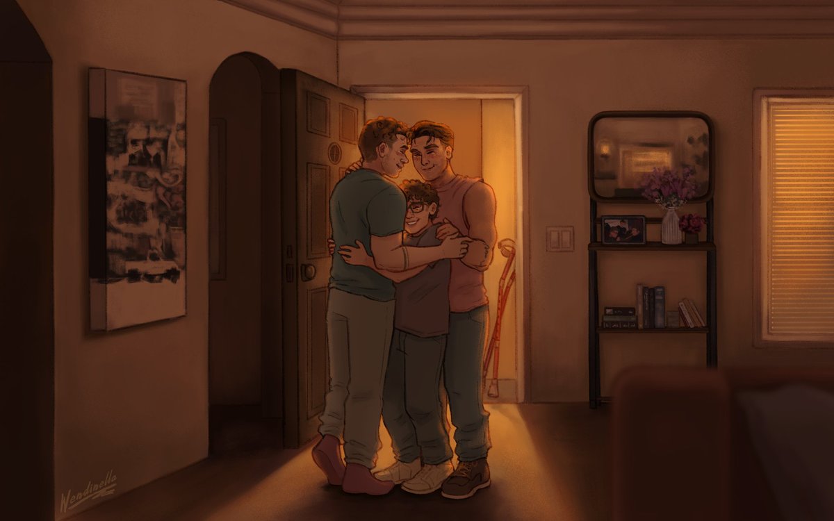 wendinella's tweet photo. wait for me to come home 🧡
#911onABC #buddie #buddiefanart https://t.co/OwgzuIb1Xo