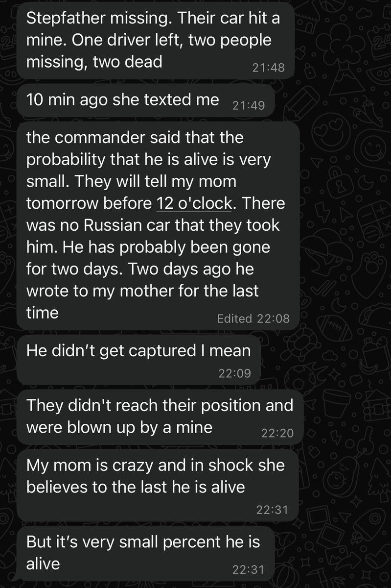TateTheTalisman's tweet photo. I’m furious.

The “fund Ukraine Slava Ukraine” crowd are responsible for this man’s death.

His stepdaughter and wife are wonderful people.

I had a feeling when I posted this a year and a half ago that this is how it ended.

I have no words. 😞 https://t.co/iQtn8toyEz