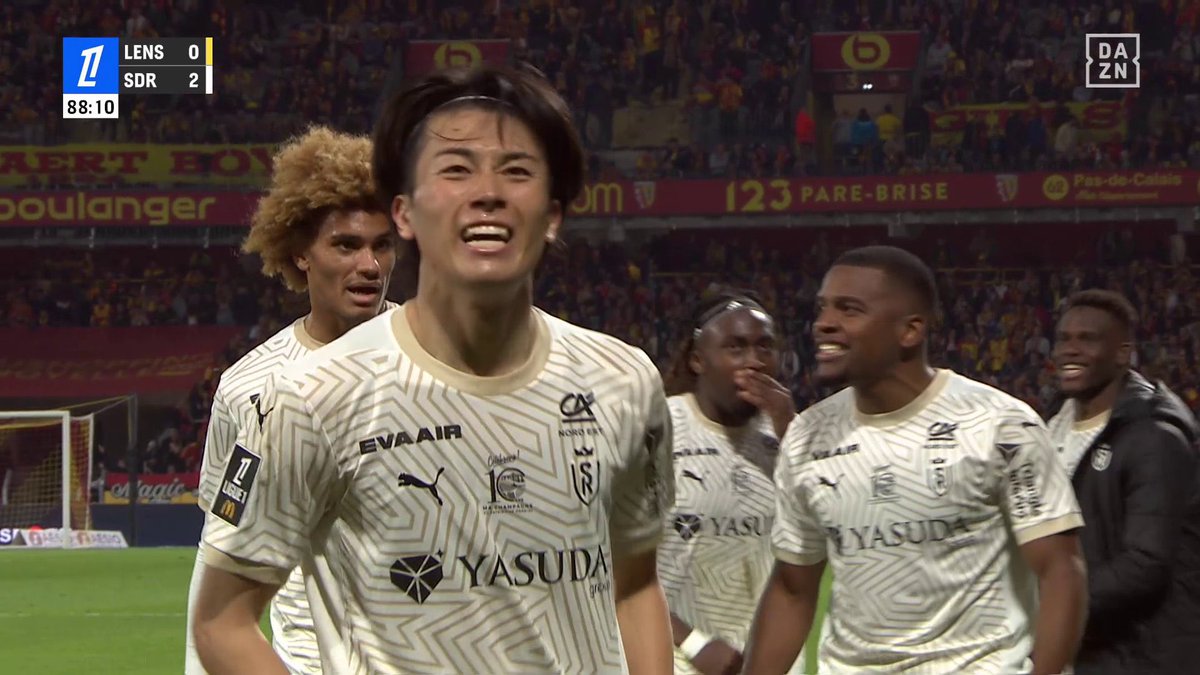 reimsvdt's tweet photo. Lens - Reims > 2 buts pour Nakamura Of Course, again ⚽️🔥 https://t.co/XvrcWBdP5W