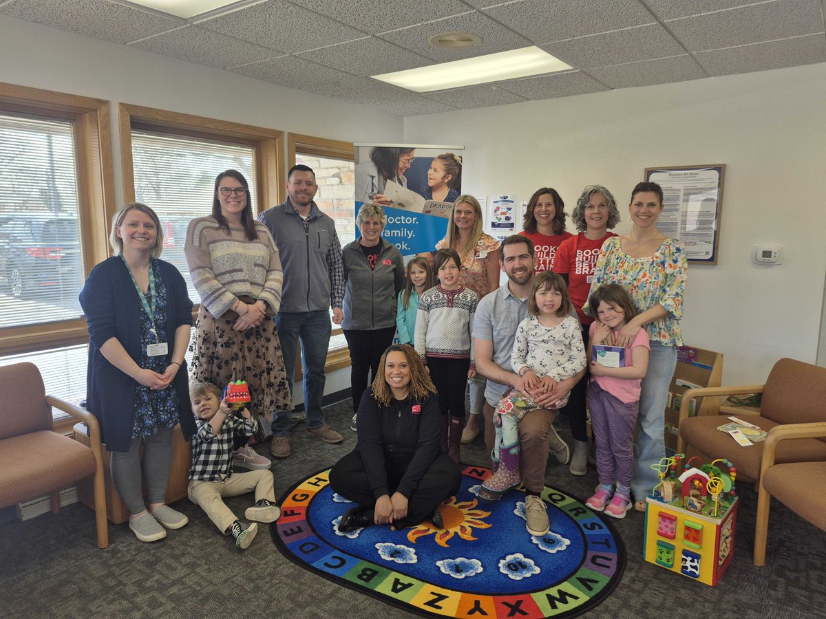 SenatorTestin's tweet photo. I had a great time today at the Noble Community Health Clinic in Stevens Point reading books to young children as part of the Reach Out and Read program.

Reach Out and Read is a nonprofit organization that gives youngsters a foundation for success by incorporating books into pediatric care. It also advocates for parents and guardians to read daily with their kids to promote healthy brain and language development.