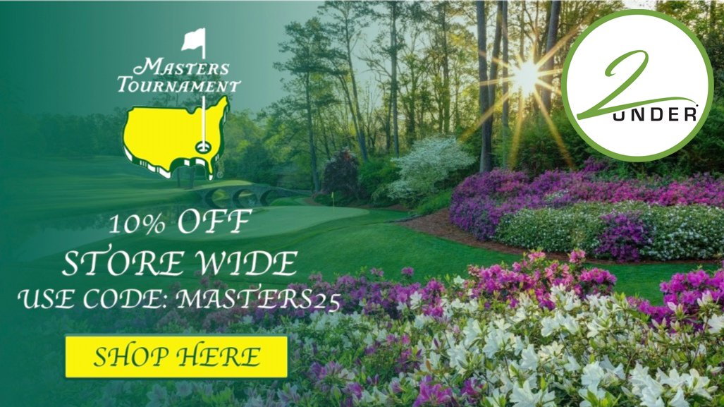 🏌️‍♂️ Masters Weekend Special! ⛳
Celebrate one of golf’s biggest weekends with us at 2Under Golf — we’re offering 10% OFF store-wide all weekend long! 🎉
🛒 Shop now: 2undergolf.co.uk
📍 Based in St Andrews, the Home of Golf

Use code MASTERS25 at checkout.

#TheMasters