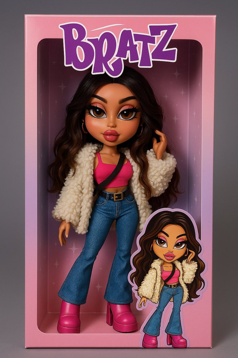 wiz_sol0x's tweet photo. @SolanaPrincess Made you a bratz! #bratzify https://t.co/mTNre5fw47