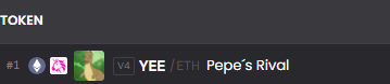 JetMatrixCrypto's tweet photo. okay i just did a crazy thing, bought 2 eth worth of $YEE the $PEPE killer on ETH and created the V4 LP on UNISWAP it's at 150k now, CTO, where my chads at?

0x793b538673366dD04372175838B3FcB1259eeA81 https://t.co/JOGYOaMJTM
