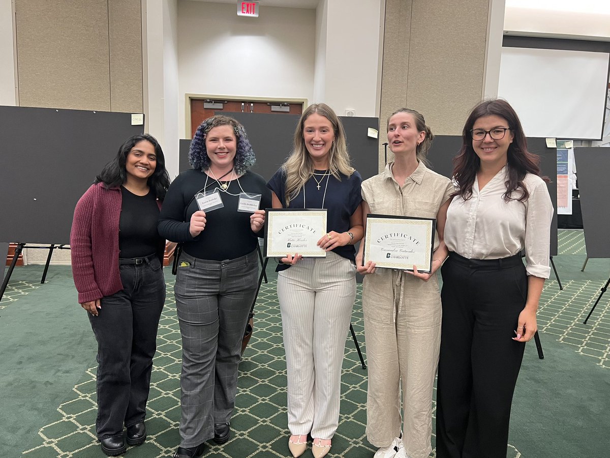 van Oosten-Hawle lab (@hawlelab) on Twitter photo Congratulations to Katie for winning the best oral presentation prize for her research talk! 🏆👏 #moreproudPImoments 😊Excellent representation from <a href="/UNCCBiology/">UNC Charlotte Biological Sciences</a> Congratulations to Katie for winning the best oral presentation prize for her research talk! 🏆👏 #moreproudPImoments 😊Excellent representation from <a href="/UNCCBiology/">UNC Charlotte Biological Sciences</a>