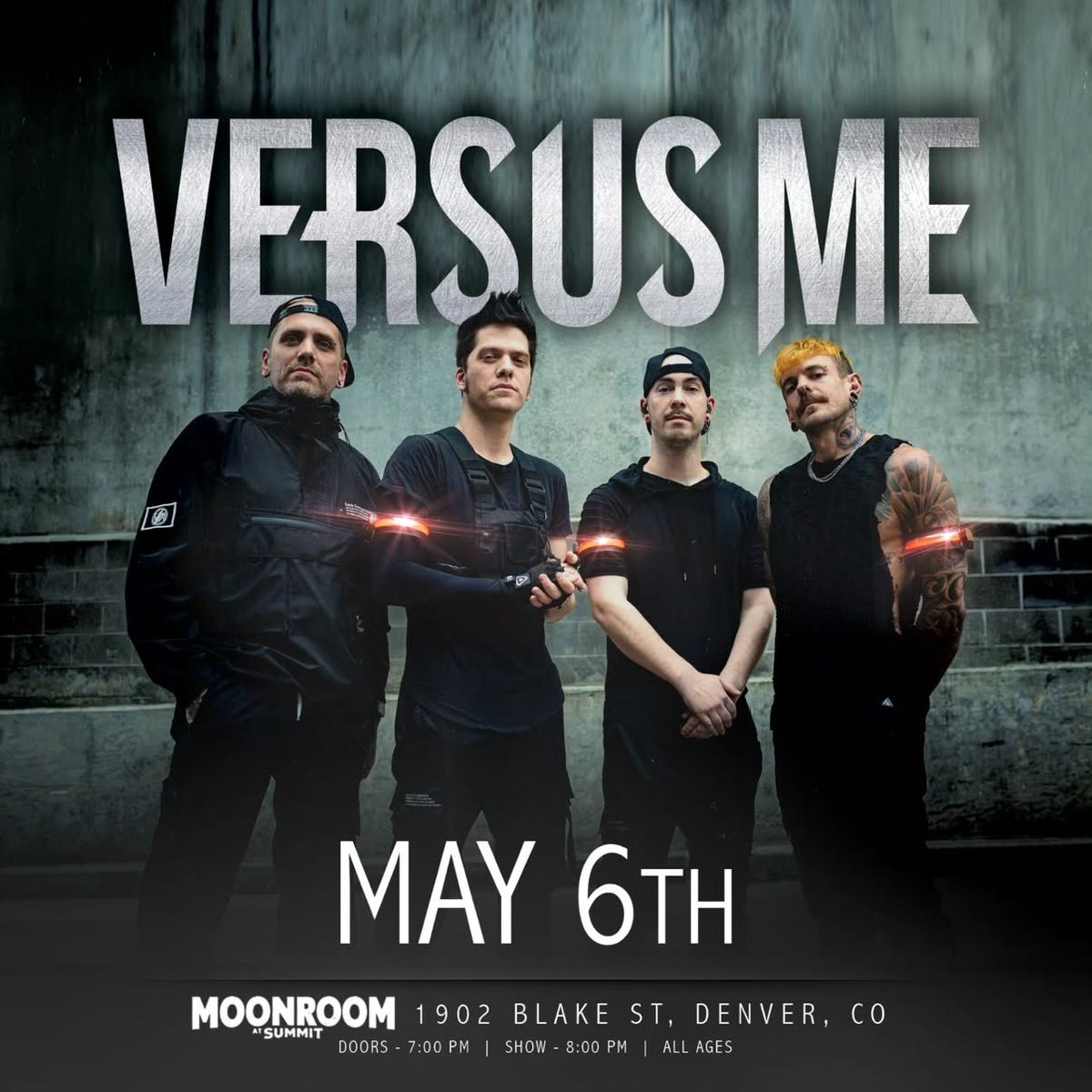 VSMEband's tweet photo. 🚨TICKETS NOW AVAILABLE🚨

Come out and throw down on our way to the Pacific Northwest to start our tour with @lacunacoilofficial &amp; @Unearthofficial 

Dates:
5/6 Denver, CO the Moonroom at @summitden
5/8 Draper, UT at @leatherheadssports
Tickets on sale! https://t.co/Dq01D2zyij! https://t.co/AosY4IQ7oV