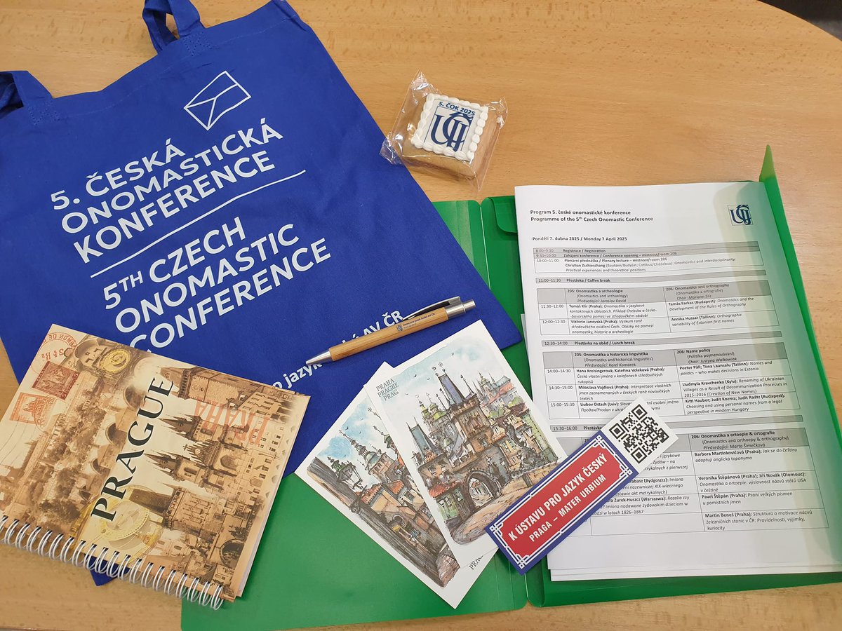 eug1979's tweet photo. e-Onomastics: #Report on the 5th #Czech #Onomastic #Conference https://t.co/s8PxE0zD98 organized by the Czech #Language #Institute of the Czech #Academy of #Sciences, took place from April 7 to April 10, 2025 in #Prague. event gathered a diverse international group of #scholars https://t.co/UqsP2m3WaD