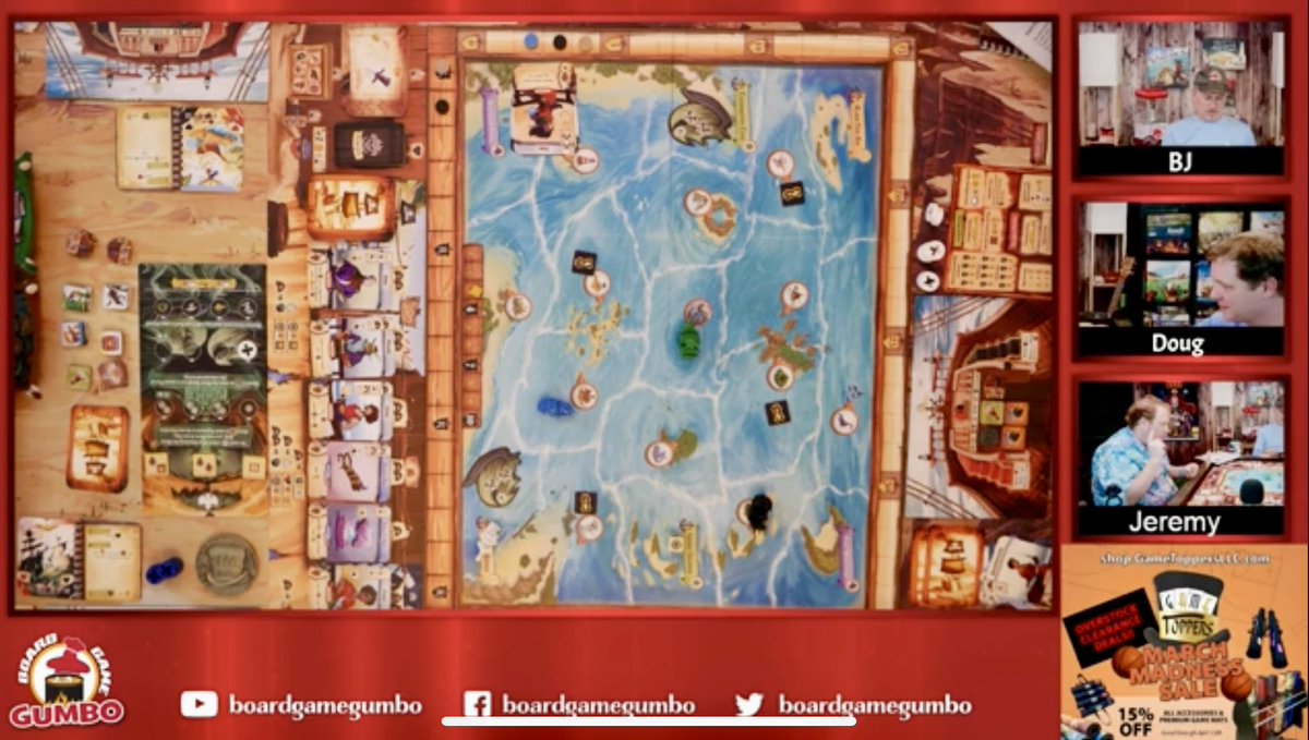BoardGameGumbo's tweet image. Had a blast playing The Pirate Code coming soon to @Kickstarter from @FinalFrontierG
The Pirate Code Playthrough - Kickstarter Lagniappe with Final Frontier Games
youtu.be/TogEgiO1nhY