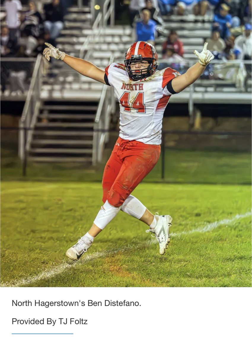 Benjamind5878's tweet photo. Made #11 Out of #25 for Herald Mail top 25 football players to watch for the 2025 season!!!🏈💪 https://t.co/Au4irCePFZ