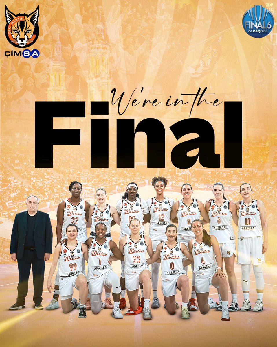 🤩 We’re in the 𝐅𝐈𝐍𝐀𝐋!

#WeAreÇBK #YourCityYourTeam #EuroLeagueWomen