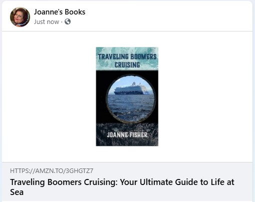 JoannesBooks's tweet photo. E-Book out now! Only 99¢! Traveling Boomers Cruising! Your guide to the best cruise you will ever have!
https://t.co/5jZOoMhdAy
#Cuising #Spain #Italy #Israel #travel #Europe #amreading #travel #bookworm #bookstoread #travelingboomers #JoannesBooks https://t.co/xNeAvFOGWa