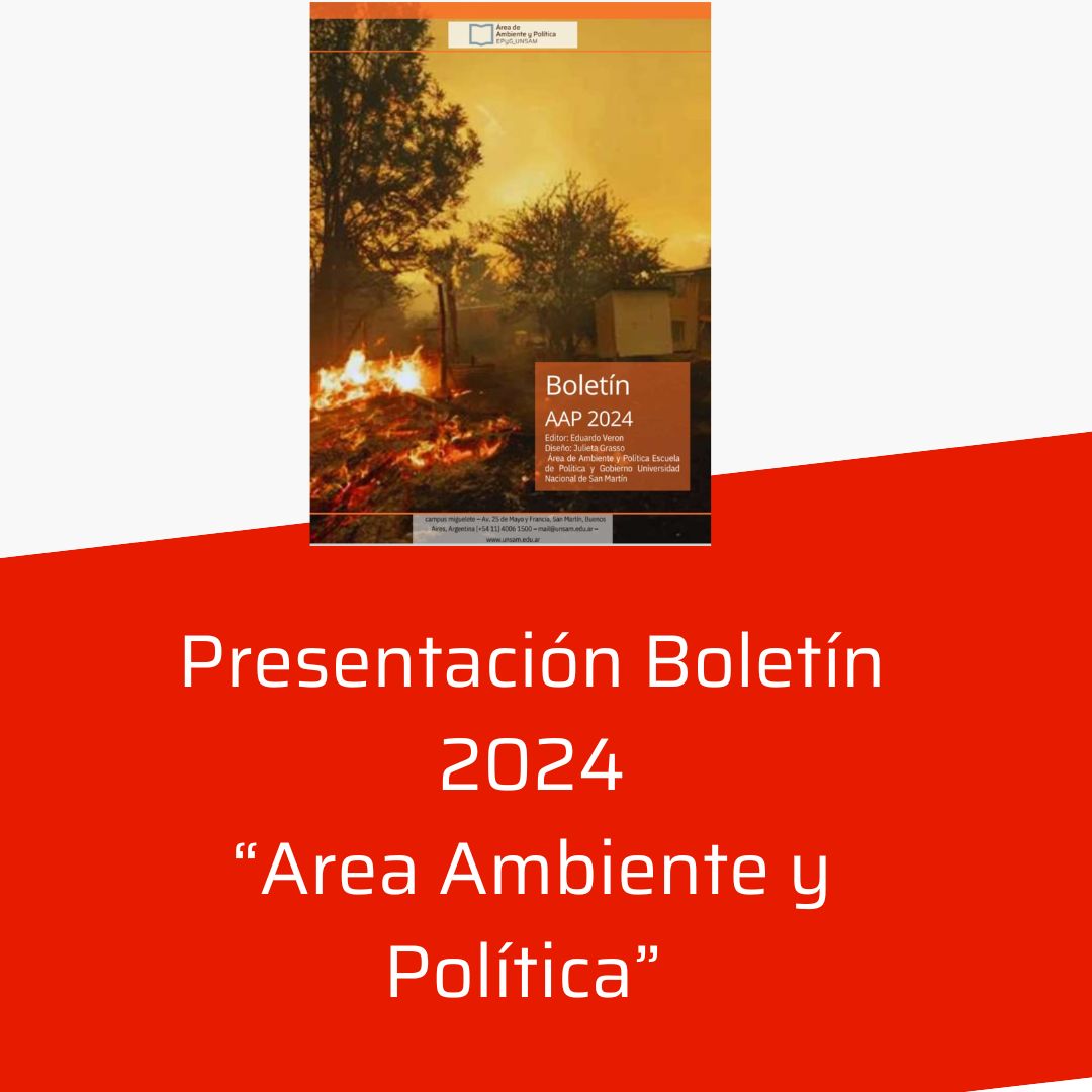 Área de Ambiente y Política - UNSAM (@aap_unsam) on Twitter photo Presentamos el boletín correspondiente al año 2024 (AAP). Esta edición reúne notas y entrevistas sobre temas ambientales destacadas durante el año pasado.
Accede al Boletín 2024 por medio de este enlace: aapepyg.com/wp-content/upl…
<a href="/unsamoficial/">Universidad Nacional de San Martín</a> <a href="/UNSAM_EPyG/">Escuela de Política y Gobierno UNSAM</a> Presentamos el boletín correspondiente al año 2024 (AAP). Esta edición reúne notas y entrevistas sobre temas ambientales destacadas durante el año pasado.
Accede al Boletín 2024 por medio de este enlace: aapepyg.com/wp-content/upl…
<a href="/unsamoficial/">Universidad Nacional de San Martín</a> <a href="/UNSAM_EPyG/">Escuela de Política y Gobierno UNSAM</a>