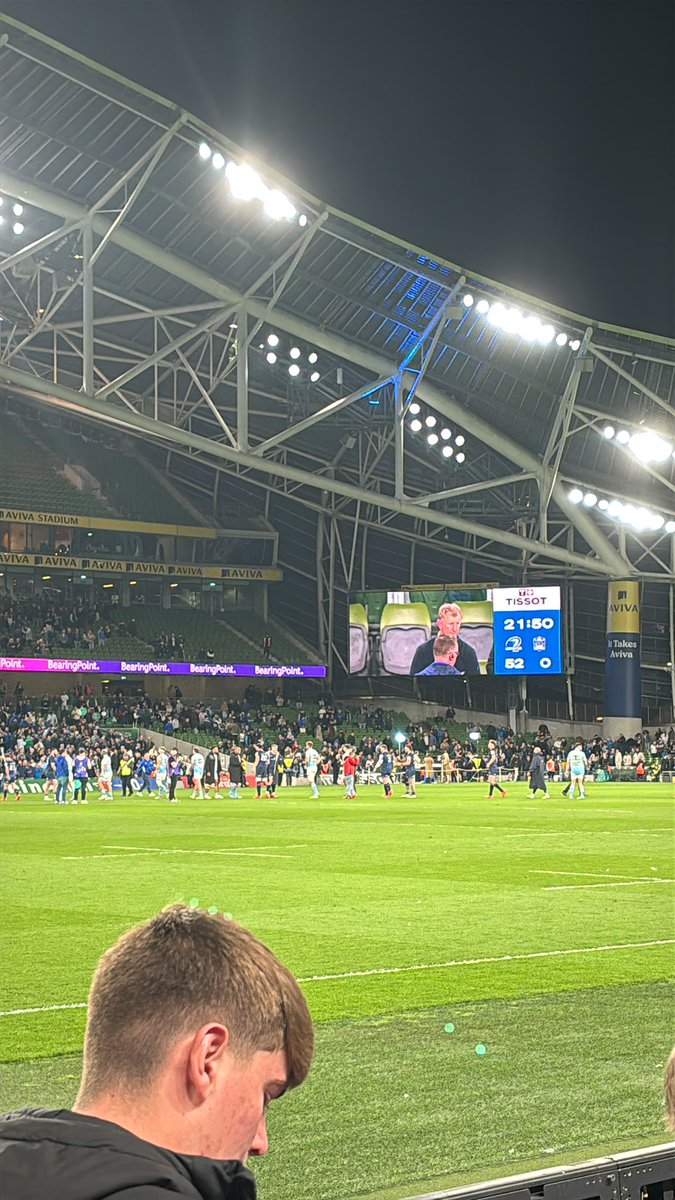 Champagne rugby <a href="/leinsterrugby/">Leinster Rugby</a> thanks guys