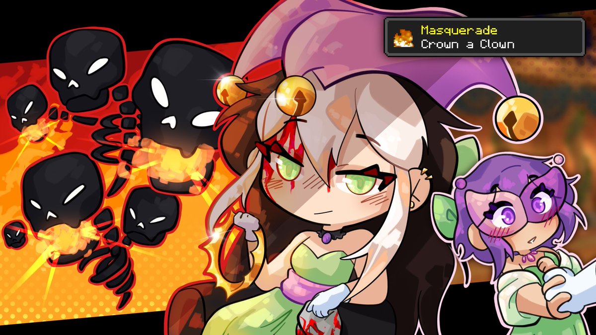 FINALLY I CAN SHARE THE ART I DID OF THE ONE AND ONLY CRISPY INSANITY! 

(づ> v <)づ♡
Go support them and watch their vod from today! It was amazing!
twitch.tv/videos/2430109…