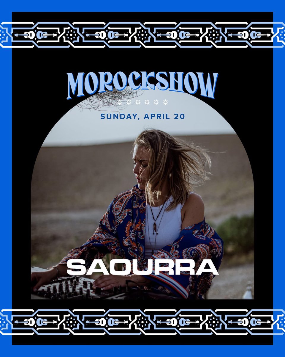 umphreysmcgee's tweet photo. Morockshow is one week away and we’ve lined up some amazing musical support.

Saturday, 4/19
Moroccan-natives, @Meteorairlines opens the night with their blend of Amazigh musical heritage &amp; modern rock.

Sunday, 4/20
Saourra DJ set pre-and-post-show.

\mm/ https://t.co/iXDGzGlsmT