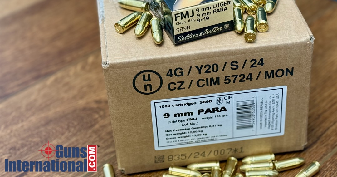 Join now before its too late! Enter for a chance to win a free case of 1000 rounds of Sellier &amp; Bellot 9mm ammo! Enter here gunsinternational.com/contest/

#NRA #2a #Gunsinternational #pewpew