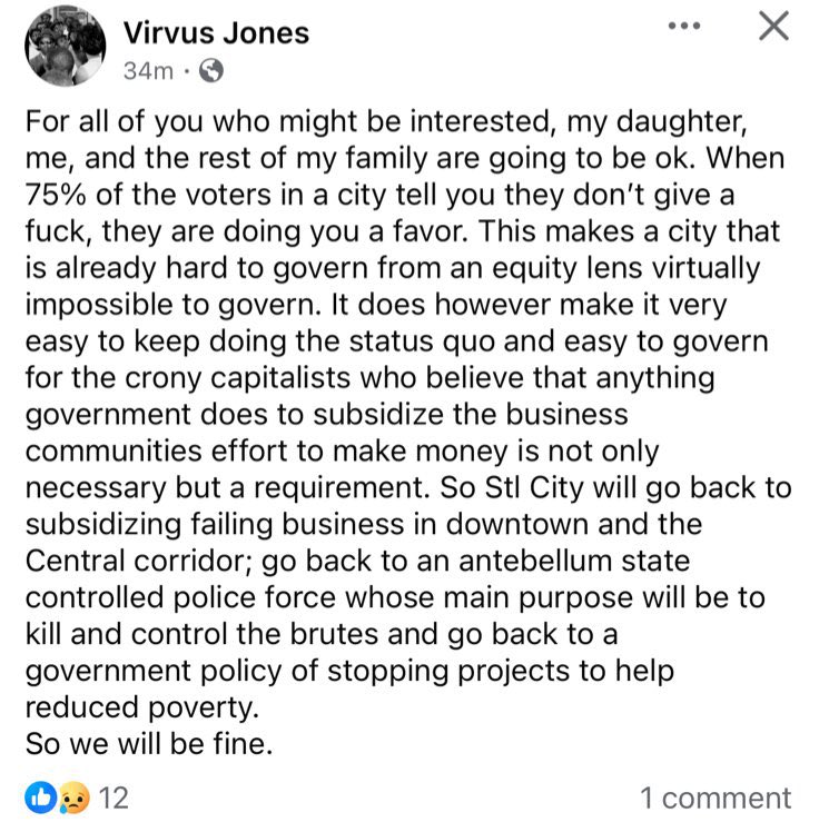 No words for this. Finally, a Virus response to the election.
