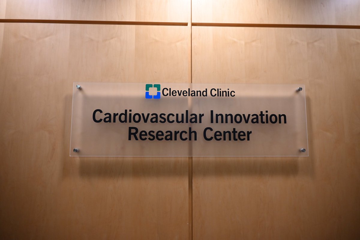 Christopher Nguyen, PhD, FSCMR, FACC (@chrisnguyenphd) on Twitter photo <a href="/CleClinicCIRC/">Cardiovascular Innovation Research Center CCF HVTI</a> turns 3 years old today and we celebrate all the wonderful research and hard work. I feel honored to work with this talented group of scientists, engineers, and clinicians developing novel CV technologies.
<a href="/CleClinicHVTI/">Cleveland Clinic Heart, Vascular & Thoracic</a> <a href="/ClevelandClinic/">Cleveland Clinic</a> <a href="/CleClinicCIRC/">Cardiovascular Innovation Research Center CCF HVTI</a> turns 3 years old today and we celebrate all the wonderful research and hard work. I feel honored to work with this talented group of scientists, engineers, and clinicians developing novel CV technologies.
<a href="/CleClinicHVTI/">Cleveland Clinic Heart, Vascular & Thoracic</a> <a href="/ClevelandClinic/">Cleveland Clinic</a>