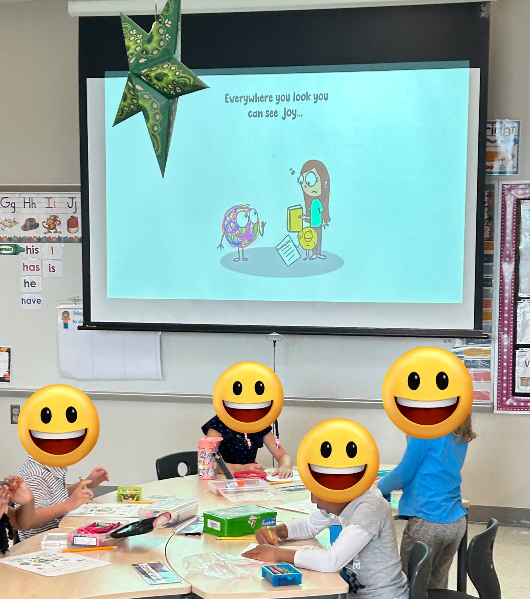This week, first grade discussed courage and K discussed the happiness spot! <a href="/imnotascribble/">Diane Alber</a> <a href="/OrioleTweets/">Avon Community School Corporation</a>