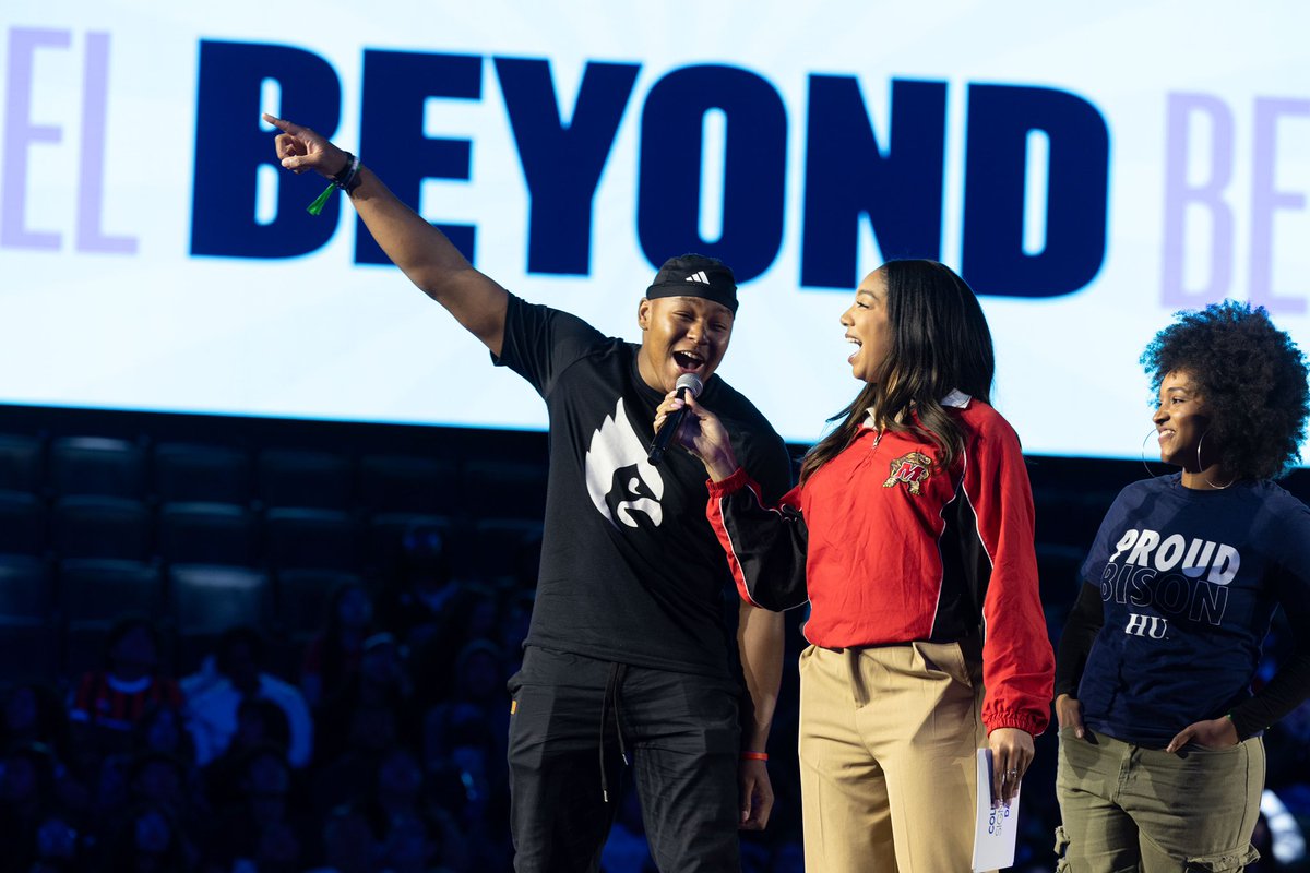 Today we celebrated #CollegeSigningDay in DC at CapOne Arena with over 3k students. 

We announced a historic $30M commitment from the Leonsis Family, Monumental Sports, and the A. James &amp; Alice B. Clark Foundation (which includes $10M from Clark, $10M from Ted)