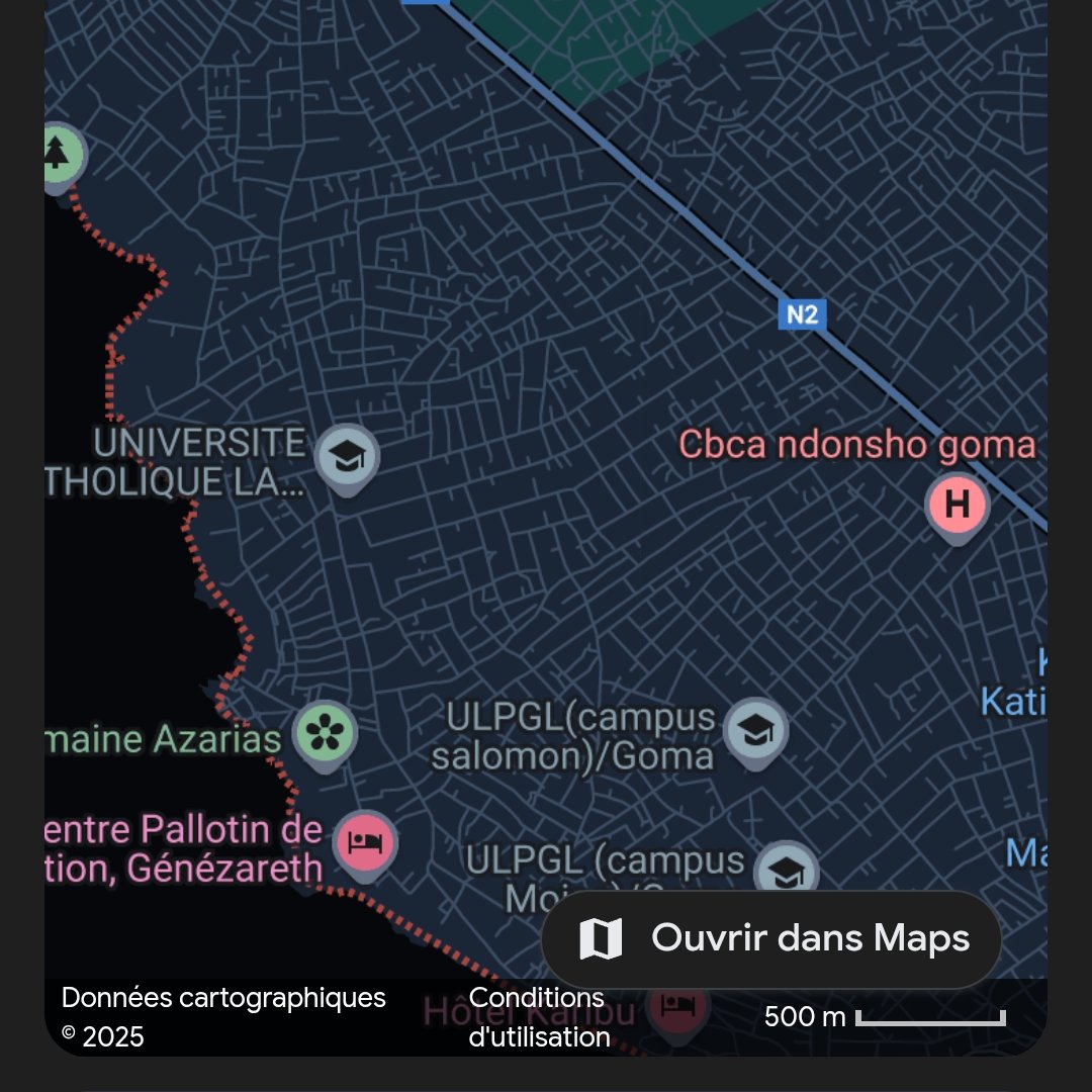 🛑Il est 21h48 heure de Kinshasa

Ça tire sérieusement dans la ville de Goma à présent dans les quartiers Kyeshero, Ndosho, Mugunga et Lac vert.
Du côté Kyeshero, nos sources nous confirment l'explosion de deux bombes dont les victimes ne sont pas encore connues.