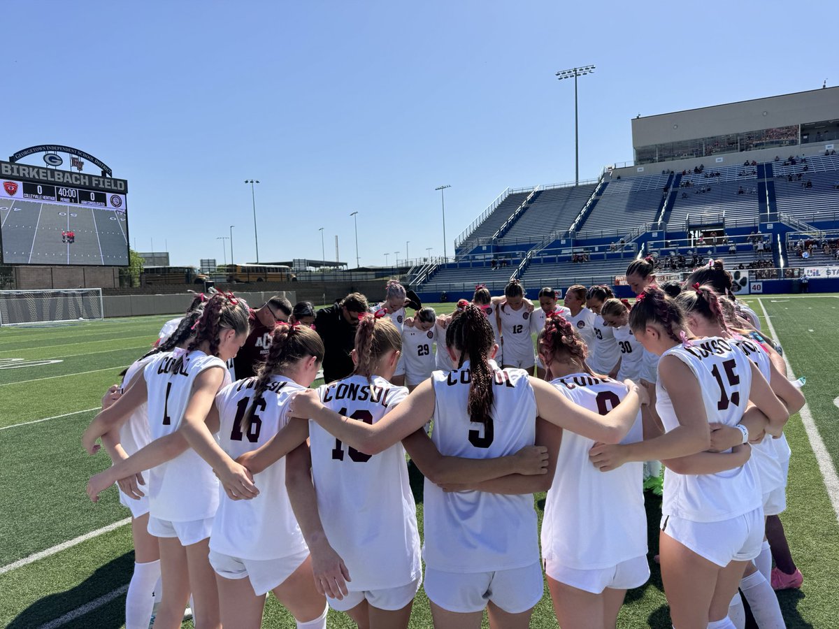 morganweaver_'s tweet photo. 📍UIL Class 5A-D1 HS girl’s soccer state championship

@amcConsolSoccer making their first title appearance against Colleyville Heritage. https://t.co/fzqODgQKwX