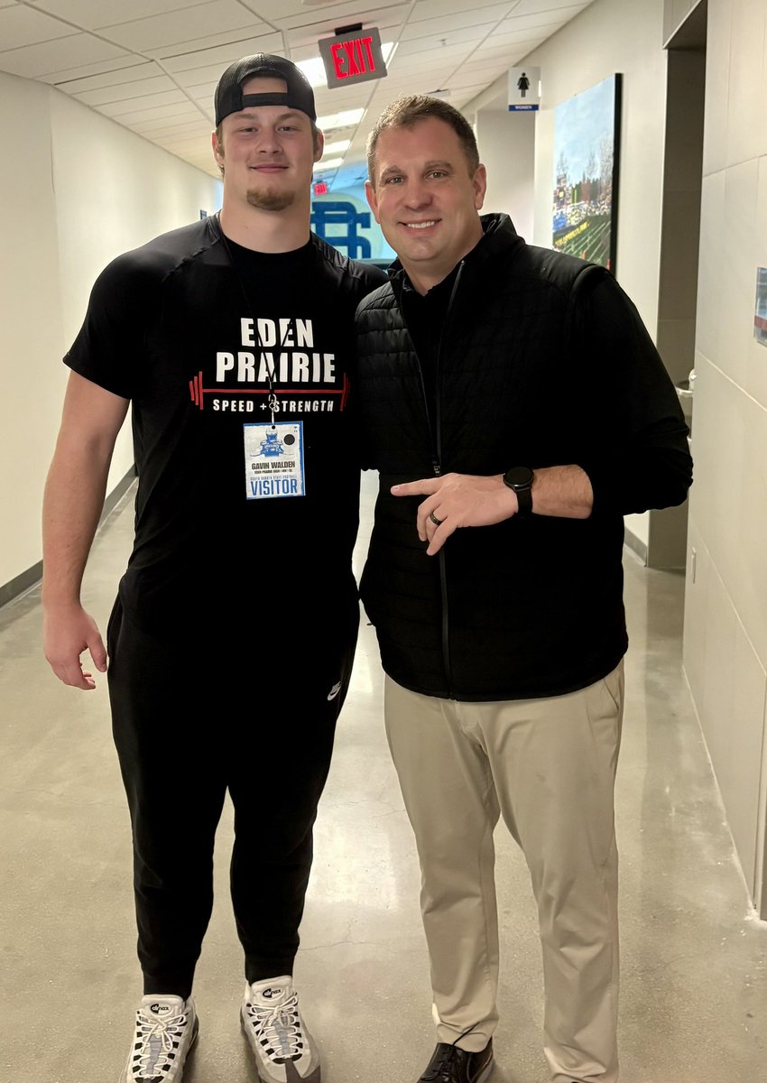 Gavin Walden (@gavin_walden_) on Twitter photo After a great visit I’m blessed to receive an offer from <a href="/GoJacksFB/">SDSU Football</a>! <a href="/CoachDtjackson/">Dan Jackson</a> <a href="/CoachLoganMcc/">Logan Mc Cormick</a> <a href="/Coach_Bergy/">Brian Bergstrom</a> <a href="/AllenTrieu/">Allen Trieu</a> <a href="/FootballEPHS/">Eden Prairie High School Football</a> After a great visit I’m blessed to receive an offer from <a href="/GoJacksFB/">SDSU Football</a>! <a href="/CoachDtjackson/">Dan Jackson</a> <a href="/CoachLoganMcc/">Logan Mc Cormick</a> <a href="/Coach_Bergy/">Brian Bergstrom</a> <a href="/AllenTrieu/">Allen Trieu</a> <a href="/FootballEPHS/">Eden Prairie High School Football</a>