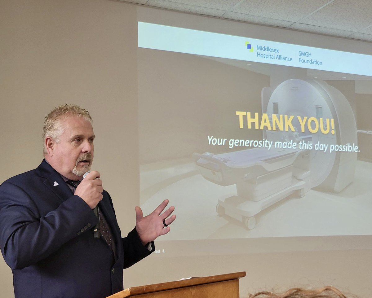 PinsonneaultLKM's tweet image. Thanks to the @SMGHFoundation and Middlesex Health Alliance staff, and the community members, the Strathroy Middlesex General Hospital now has a brand-new MRI machine. 
Congratulations to everyone involved in making this happen!
#StrathroyCaradoc #OntarioHealthCare