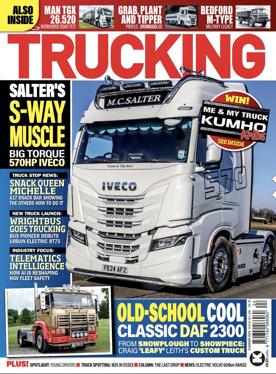 Pip Dunn ๐ด๓ ง๓ ข๓ ฅ๓ ฎ๓ ง๓ ฟ๐ฌ๐ง๐ช๐บ (@pipdunn) on Twitter photo Latest issue of <a href="/truckingmag/">truckingmag</a> is out, Iโve been to see this stunning <a href="/IVECOUK/">IVECO UK</a> S-Way 570 of MC Salter and been out driving an <a href="/mantruckbusuk/">MAN Truck & Bus UK</a> TGX 26.520, complete with extended town driving due to a road closure! Latest issue of <a href="/truckingmag/">truckingmag</a> is out, Iโve been to see this stunning <a href="/IVECOUK/">IVECO UK</a> S-Way 570 of MC Salter and been out driving an <a href="/mantruckbusuk/">MAN Truck & Bus UK</a> TGX 26.520, complete with extended town driving due to a road closure!