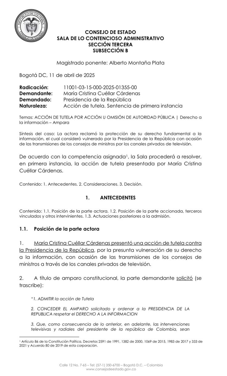 W Radio Colombia tweet media